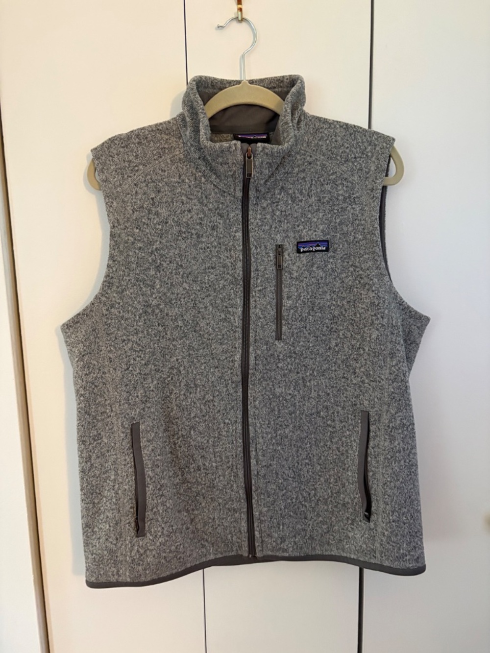 Patagonia Men's Better Sweater Fleece Vest - Grey - Large